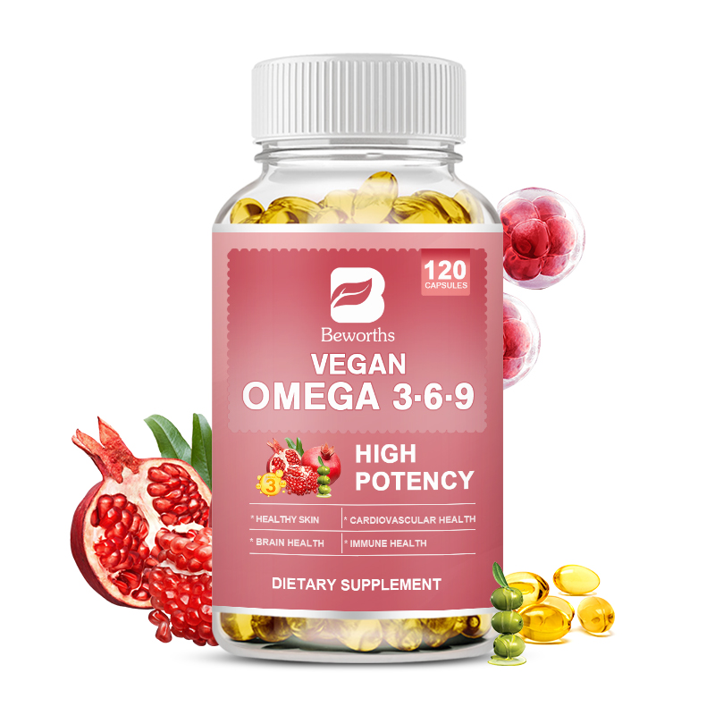 Apple Cider Vinegar Pill - Beworths โอเมก้า3,6,9แคปซูลที่อุดมไปด้วยกรดไขมันสนับสนุนภูมิคุ้มกัน, สมอง, ผิวหนังและสุขภาพหัวใจและหลอดเลือด