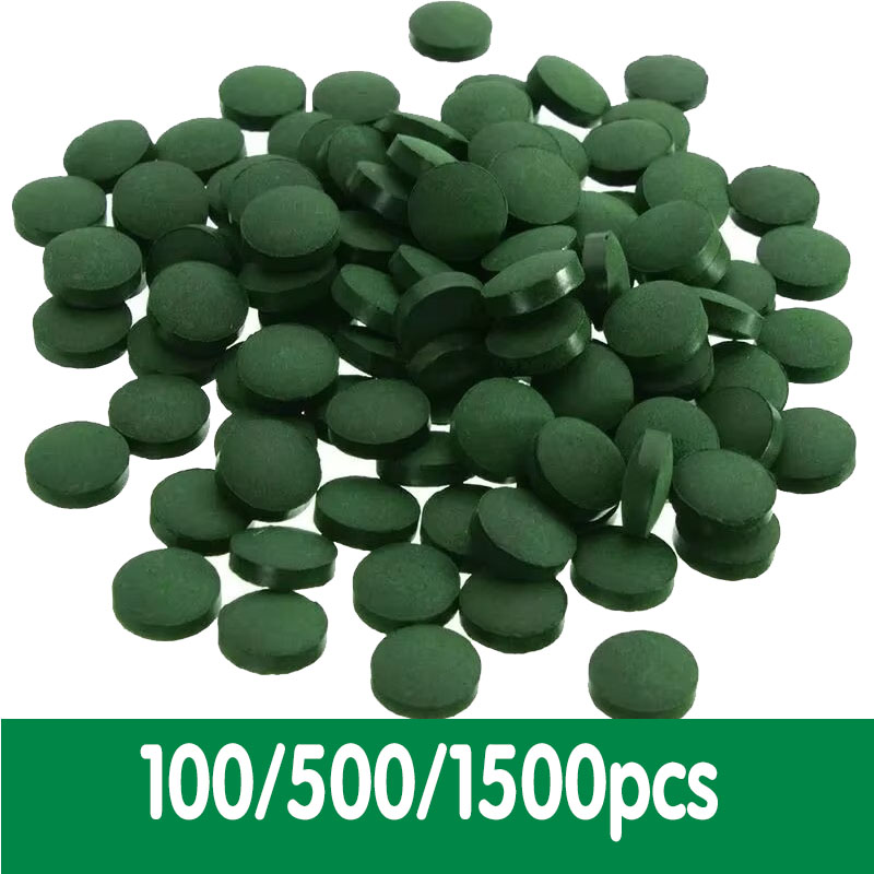 100/1500 PC สไปรูลิน่าความบริส - Spirulina Tablet Organic บทวิจารณ์และราคา